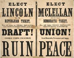 5. 1864 McClellan for President political poster