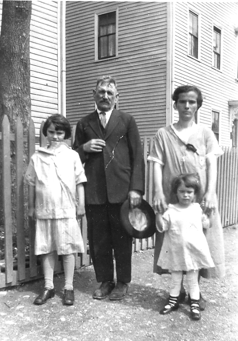 C-2 Carmine Salvucci, Cesidia and Maria on Snow Street, mid 1920s