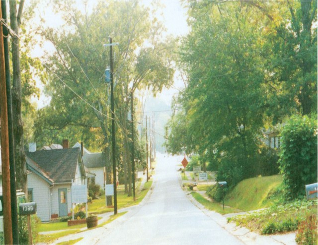 10. Sunset Avenue looking west