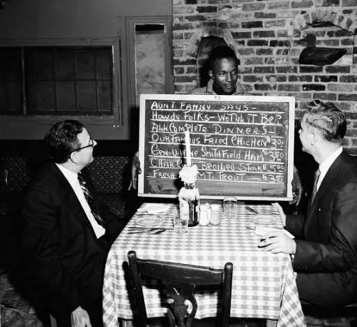 43c. Aunt Fanny's Cabin black waiters