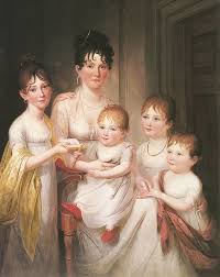 27a. James Peale, Madame Dubocq and her Children, 1836