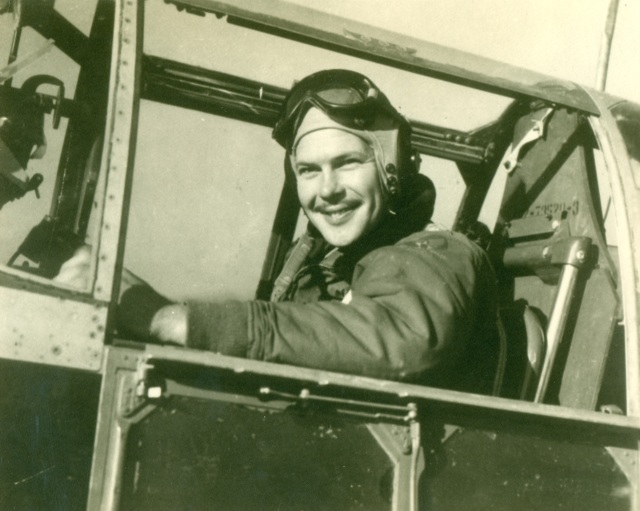 4.Max Parnell in Cockpit