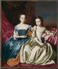 5. Copley, The Royall Sisters, 1758