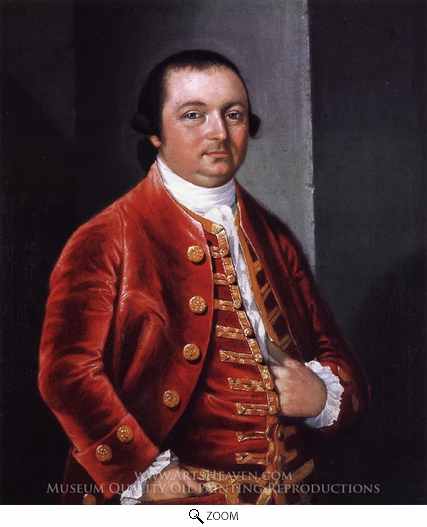 S-4. Stuart, portrait of John Bannister (1773)