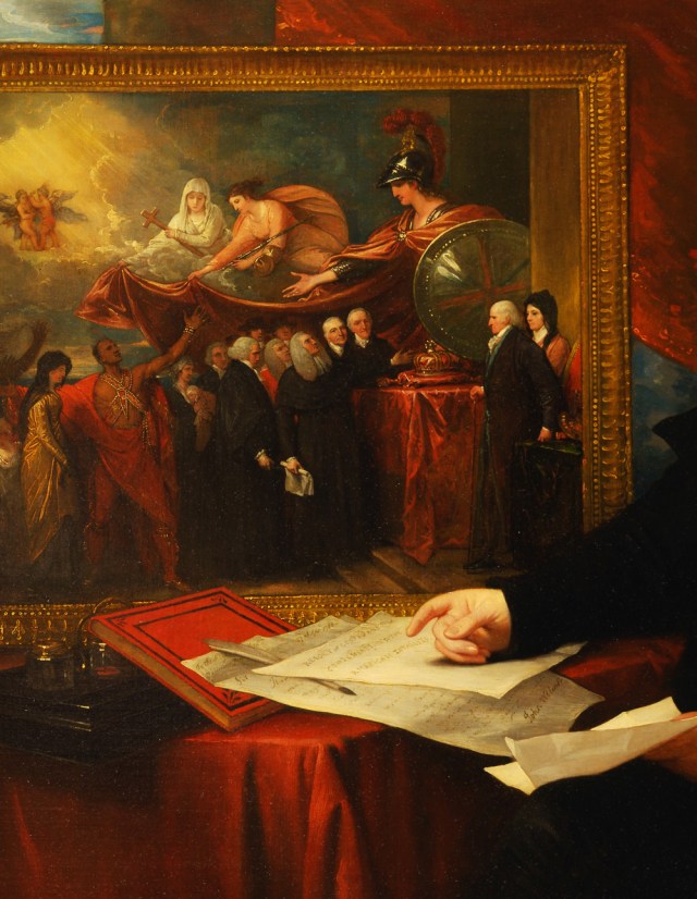 T-9. West, The Studio of Benjamin West