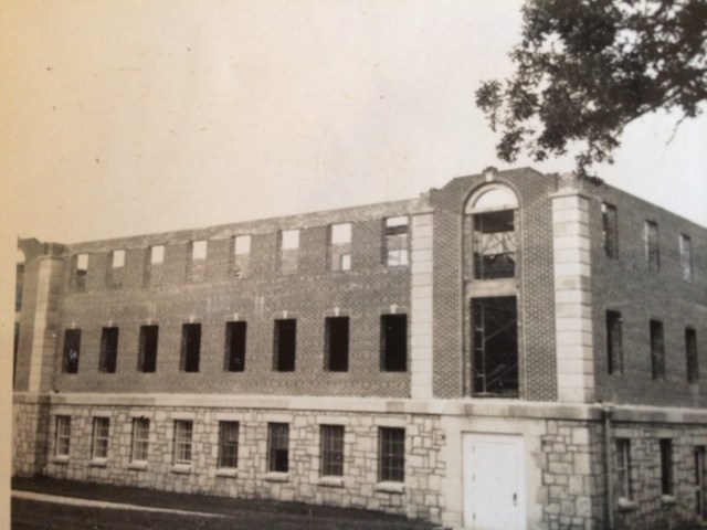 13. First Baptist 13. Church annex under construction