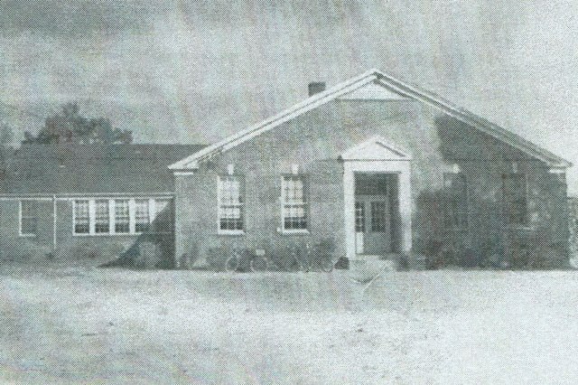18. Smyrna High School on King Street corner of Stephens Street, constructed in 1938 by the Works Progress Administration (WPA)