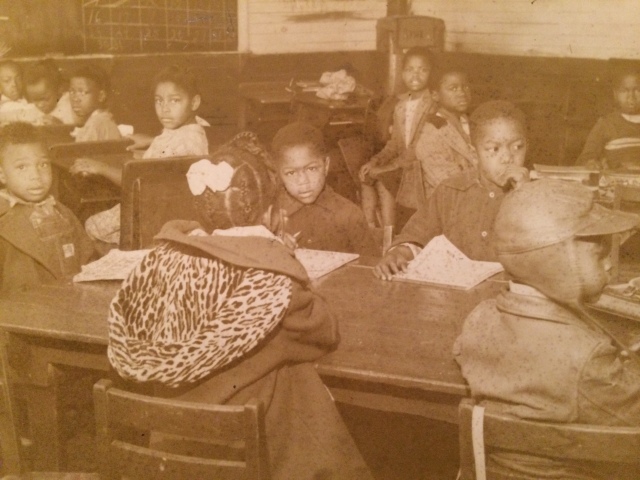 19. Old Negro School, Davenport Town (Interior)