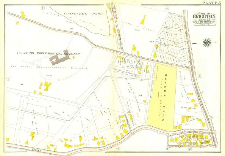 1909 Lake Street map