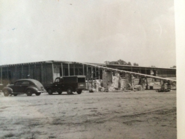 22. Orme-Campbell High School annex under construction, 1953
