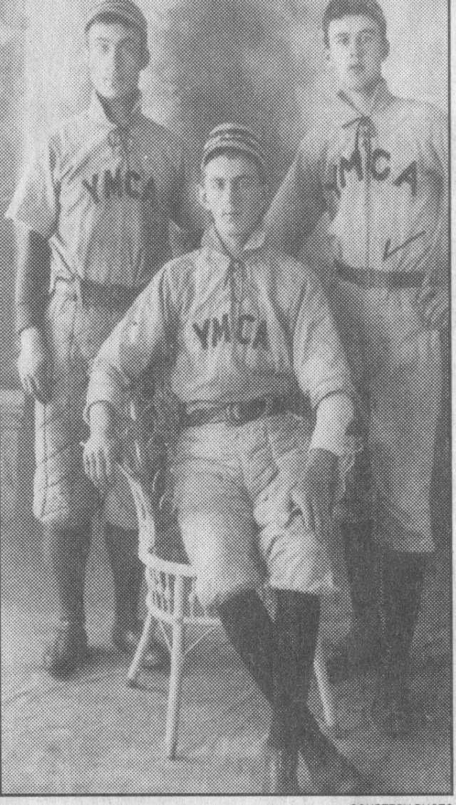 6. YMCA Baseball team about 1900