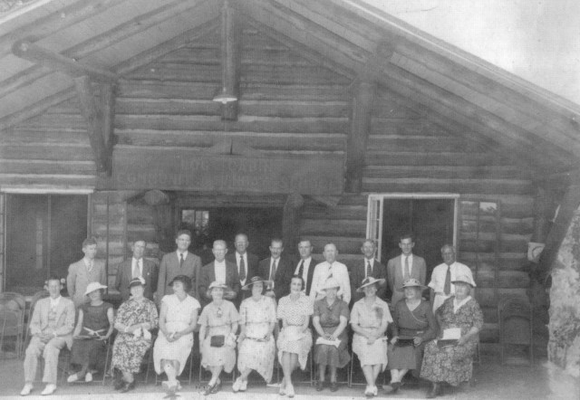 60. Log Cabin Church, 1919 building