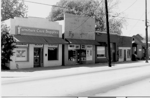 9. Downtown Smyrna, west side, as it appeared in the 1950s copy