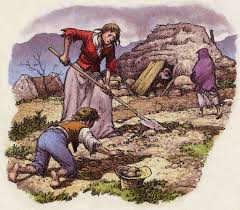 Irish Potato Famine engraving