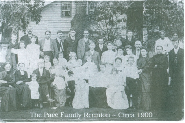 Pace Family Reunion, 1900