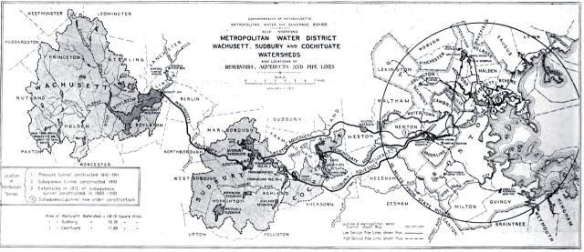 1. Metropolitan Water District map, 1910