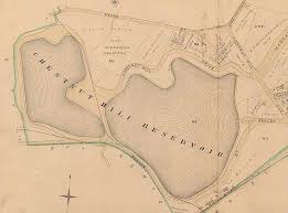 Chestnut Hill Reservoir map