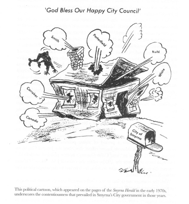 City Council cartoonGraduation