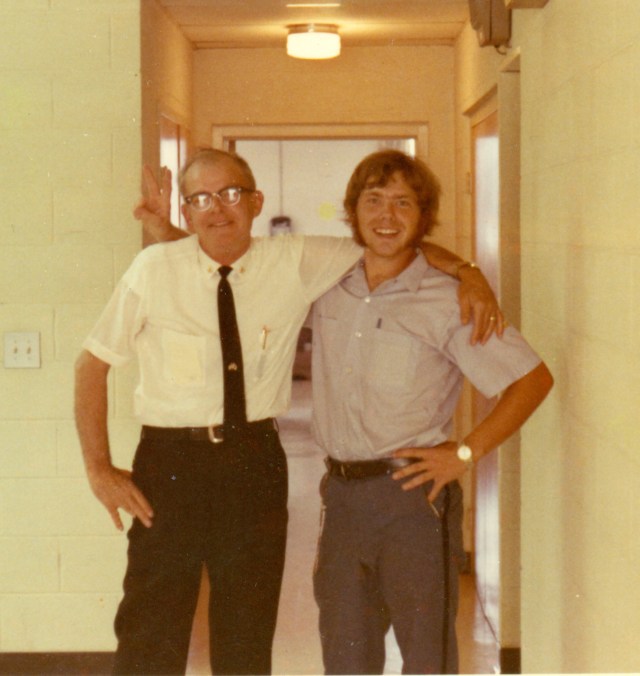 Max Bacon as a postman c. 1962